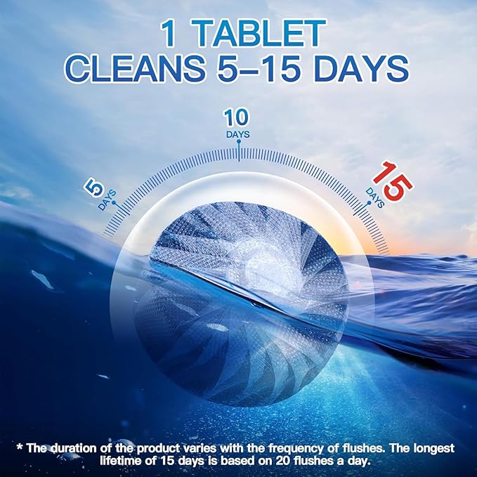 Fresh Flush Magic Cleaning Tabs 🌿