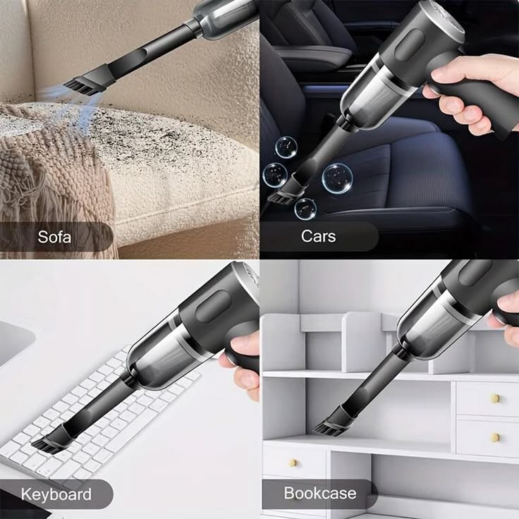 3 in 1 Portable Car Vacuum Cleaner
