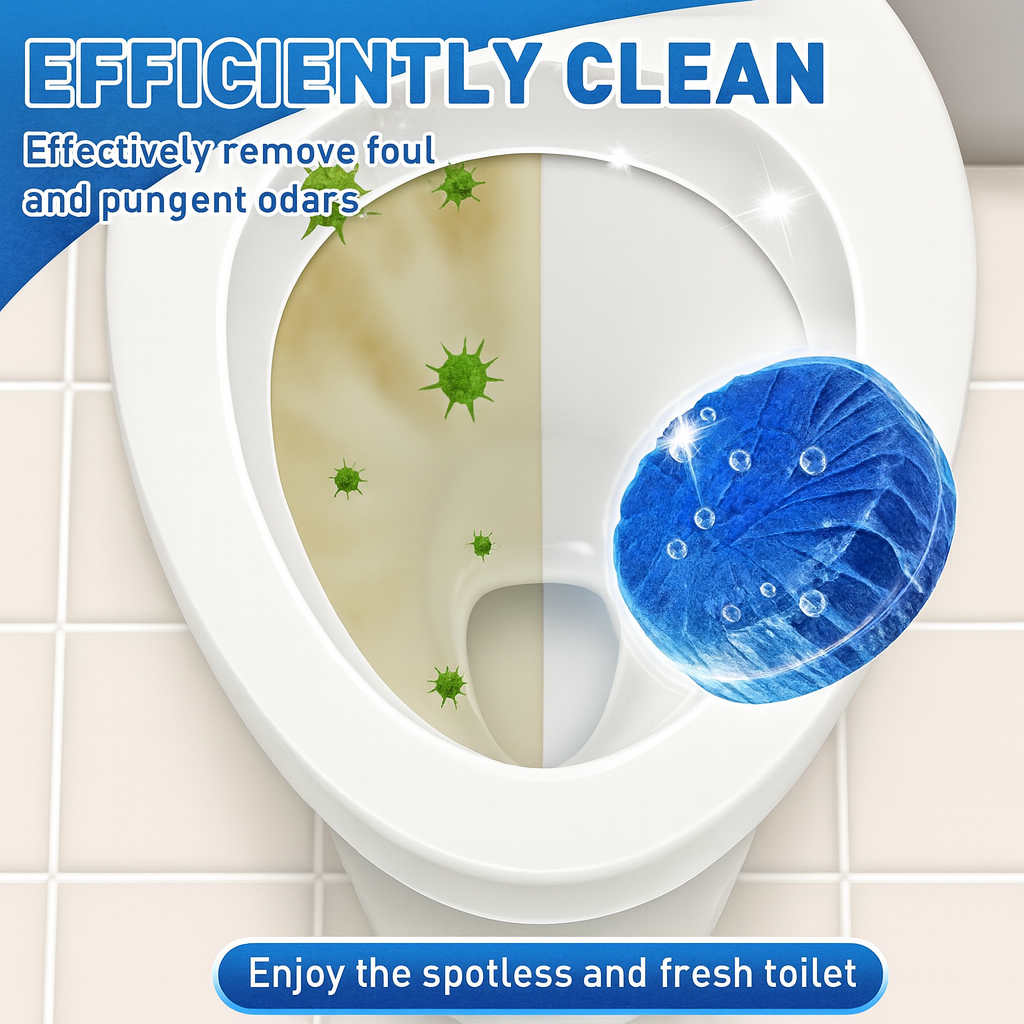 Fresh Flush Magic Cleaning Tabs 🌿