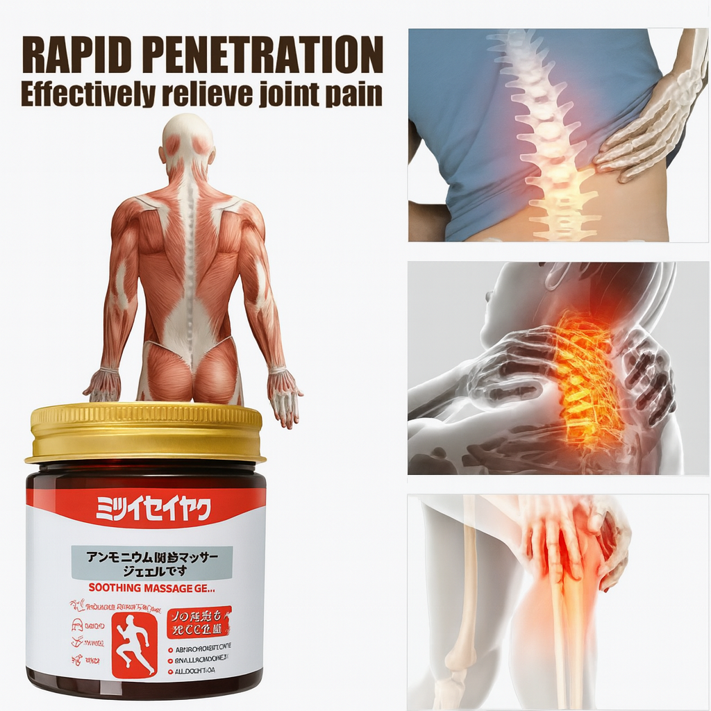 Instant Pain Relief Soothing Massage Gel Pack of 2