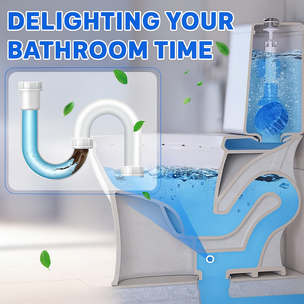 Fresh Flush Magic Cleaning Tabs 🌿