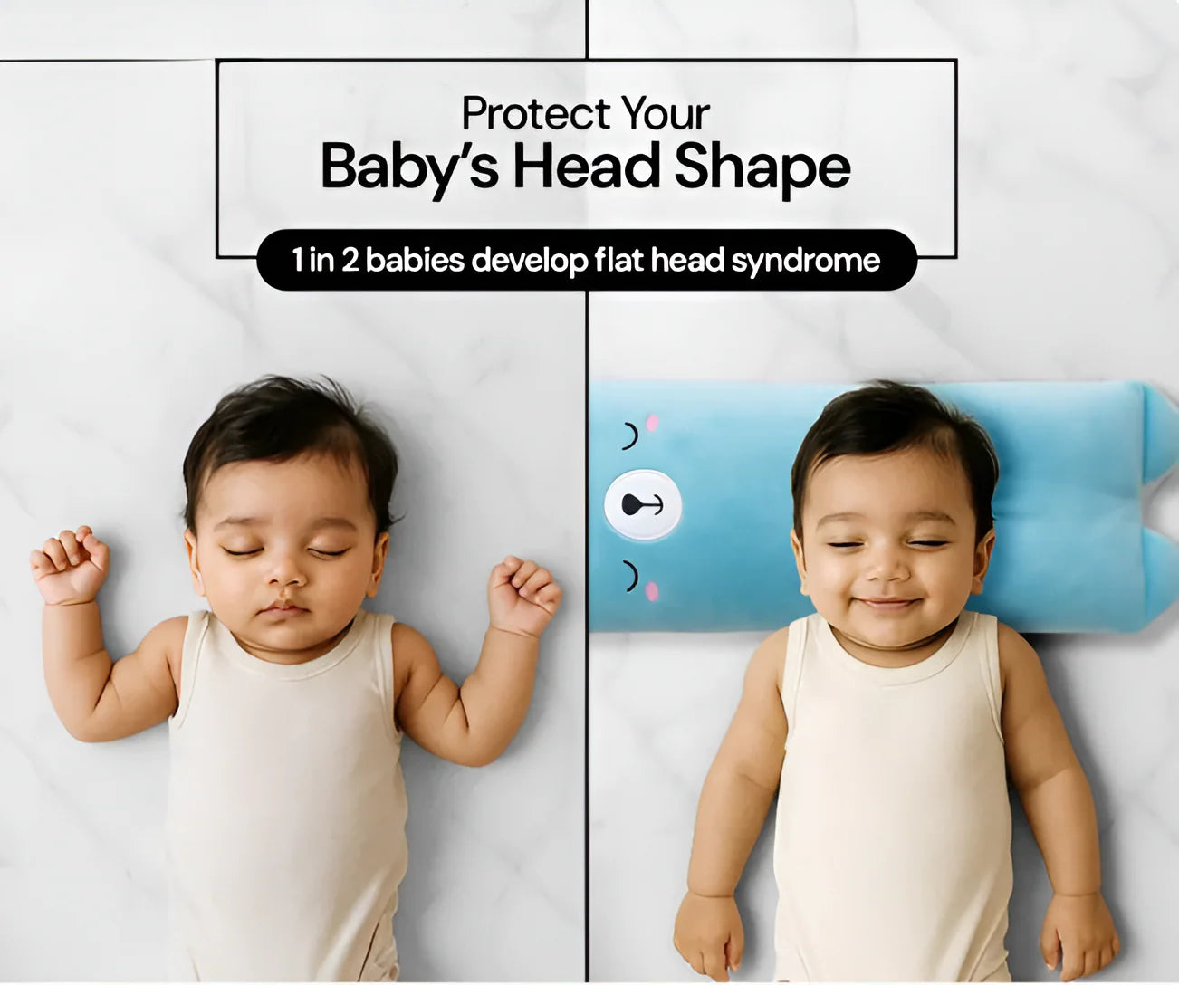 Baby Shaping Head Support Pillow